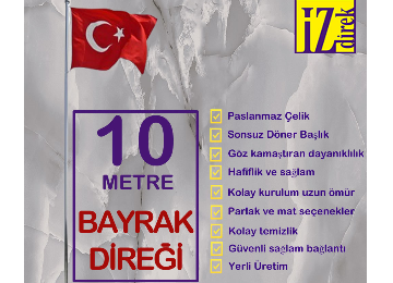 10 Metre Bayrak Direği